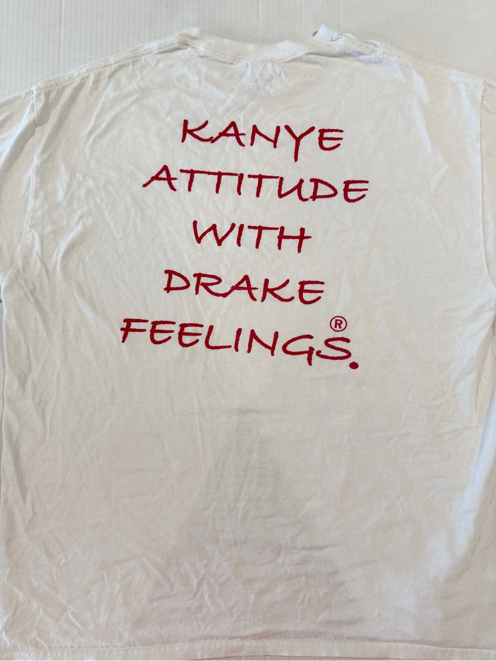 Kanye Attitude With Drake Feelings Graphic Tee